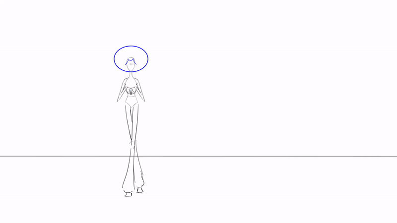 Animation Exercice with my personal project - Startrain made on TV PAINT